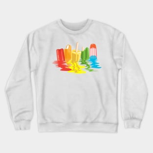 Rainbow Popsicles Crewneck Sweatshirt